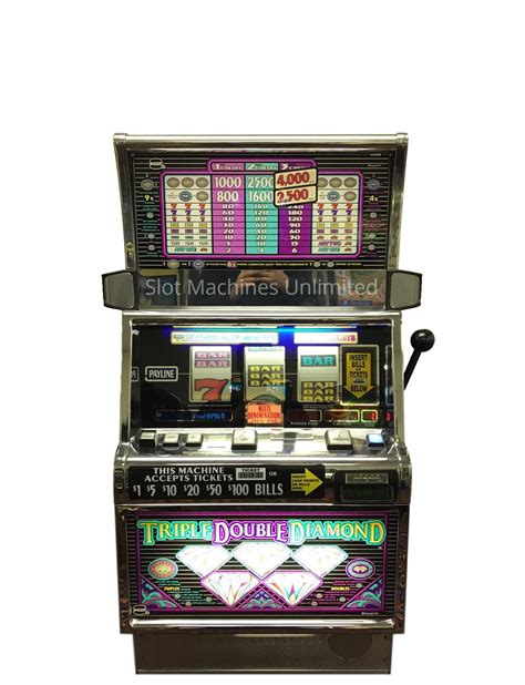 triple double diamond slot machine for sale